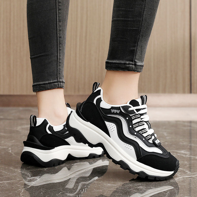 Damen Sneaker Chunky Atmos Mesh Bequem Sportlich