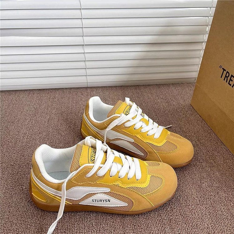 Damen Sneaker Bequem Atmungsaktiv Gepolstert