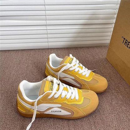 Damen Sneaker Bequem Atmungsaktiv Gepolstert