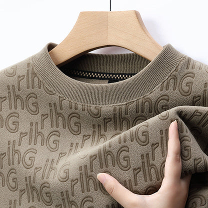 Herren Sweatshirt Strukturiert Modern Trendig