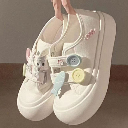 Damen Plateau-Slipper Modisch Verspielt mit Dekoration