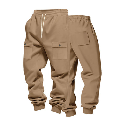 Herren Jogginghose Bequem Cargo-Style Mit Seitentaschen
