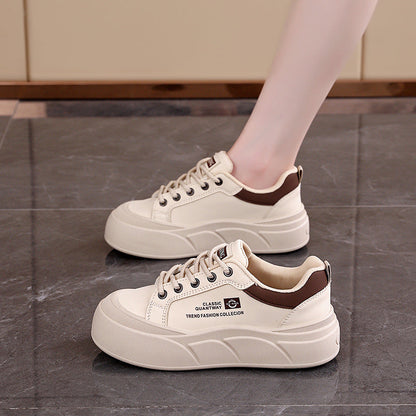 Damen Sneaker Plateau KomfortSchuhe Atmungsaktiv