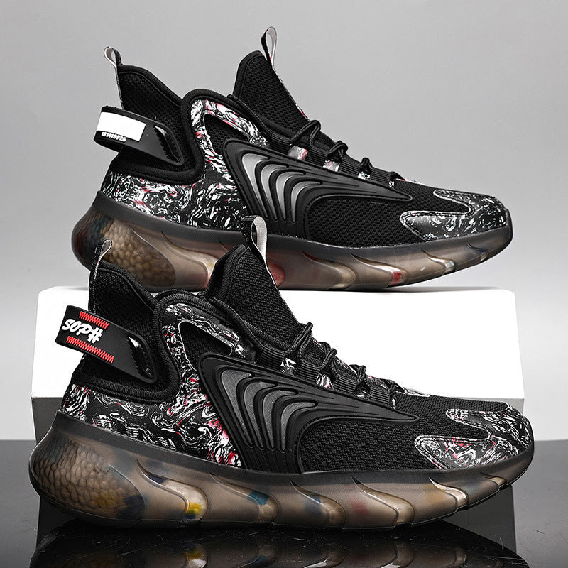 Damen Sneaker Sportlich Leicht High-Top - BerlinGlamour
