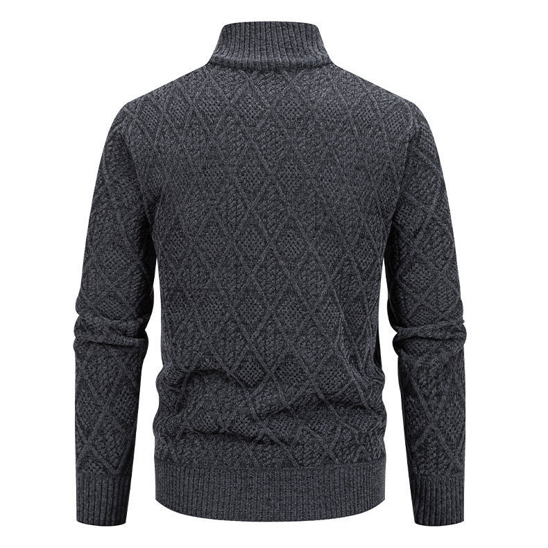Herren Strickjacke Modern Struktur Optik Berlin Style