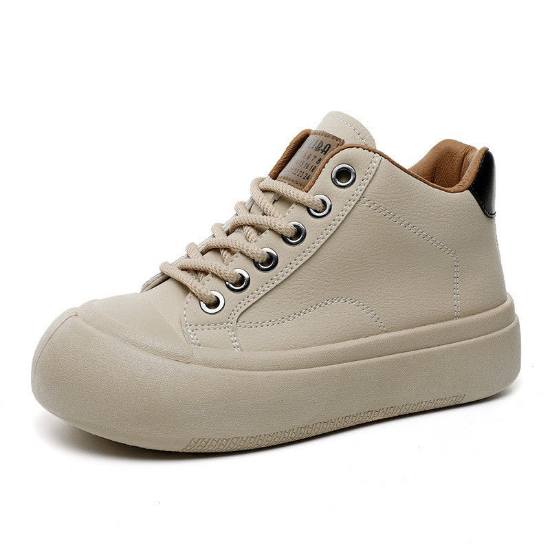 Damen Sneaker High-Top bequem Sportlich Schwarz - BerlinGlamour