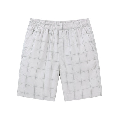 Herren Shorts Karo Modern Lässig Sommer