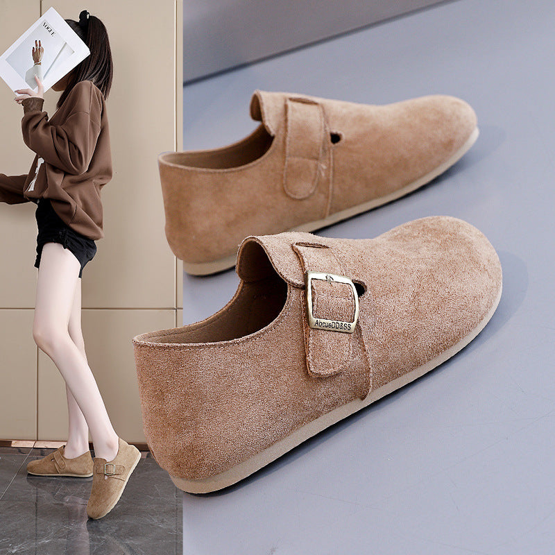 Damen Slipper Komfortabel mit Klettverschluss Warm - BerlinGlamour