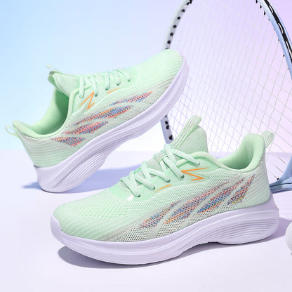 Damen Sneaker Leicht Sport Mesh Atmungsaktiv