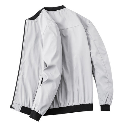 Herren Bomberjacke Sportlich Modern Elastisch