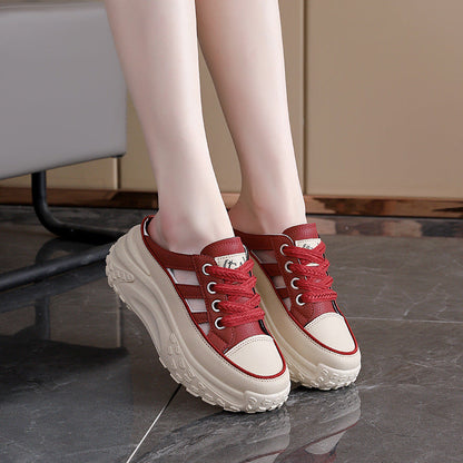 Damen Sneaker Bequem Mesh Atmungsaktiv Rutschfest