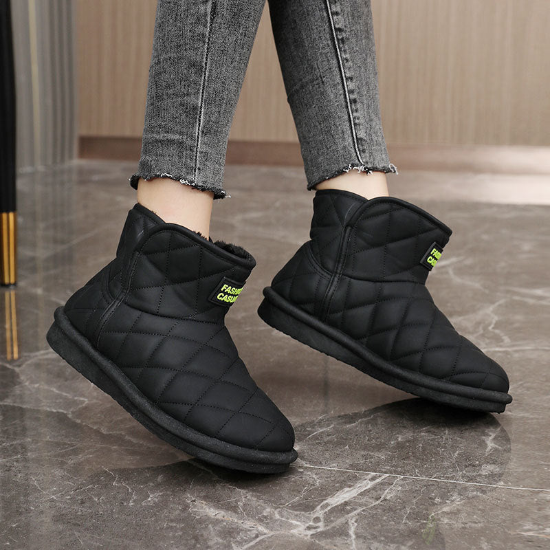 Damen Winterstiefel Warm Gefüttert Heidi Style