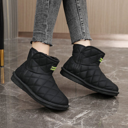 Damen Winterstiefel Warm Gefüttert Heidi Style