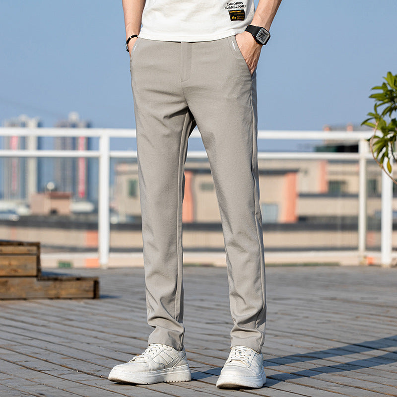 Herren Jogginghose Slim Fit Sportlich Grau