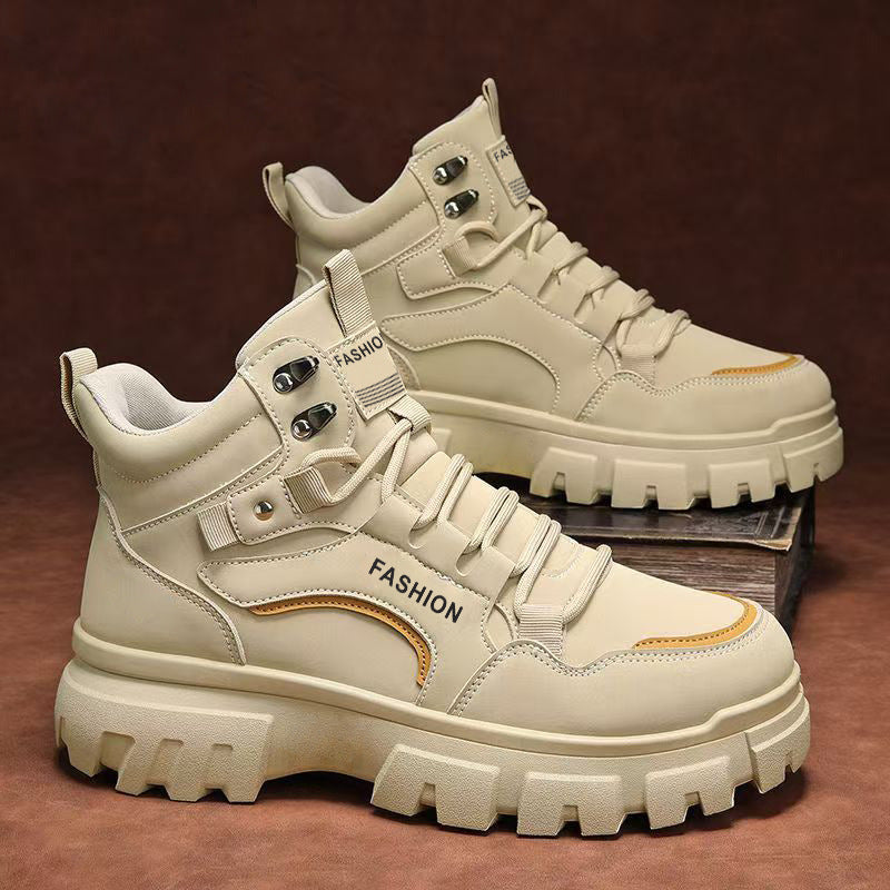 Damen High-Top Sneaker Robust Trendy Sohle Stabil