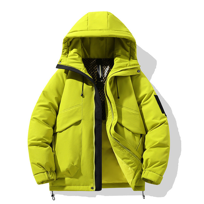 Herren Winterjacke Isoliert Wärmedämmend mit Innenfutter