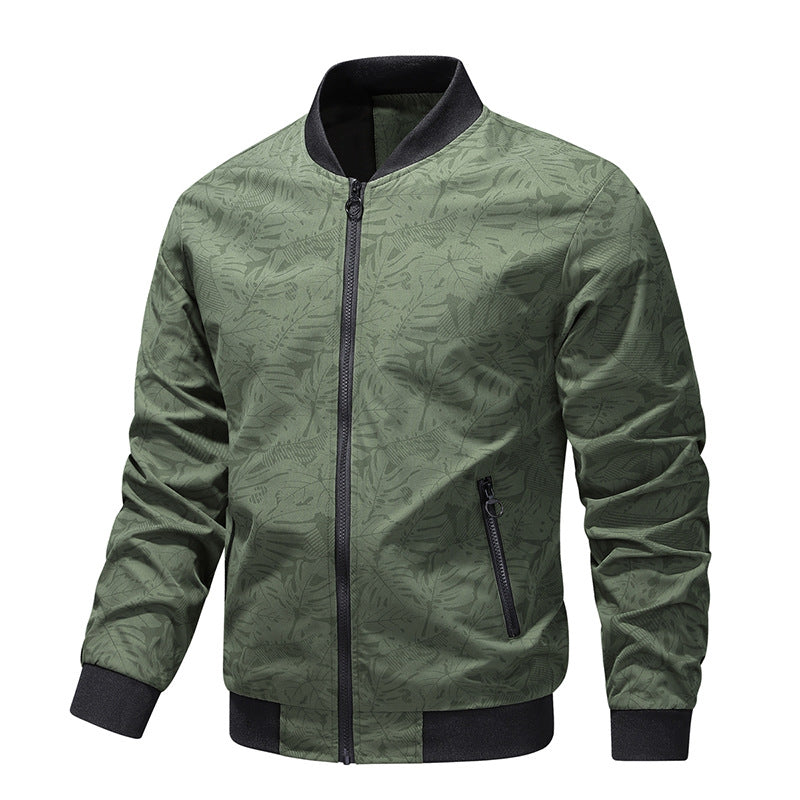 Herren Bomberjacke Grafik Design Modern Berlin Style