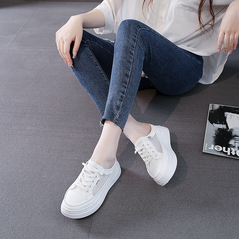 Damen Sneaker Bequem Atmungsaktiv Mesh Sohle