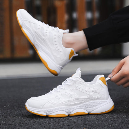Damen Sneaker Sportlich Mesh Atmungsaktiv Rutschfest