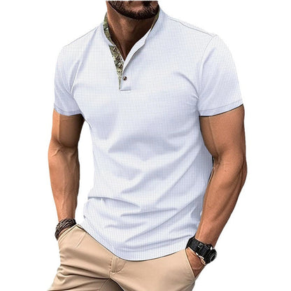 Herren Poloshirt Kurzarm Modern mit Kragen