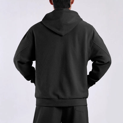 Herren Freizeitjacke Strukturiert Mit Taschen Modern