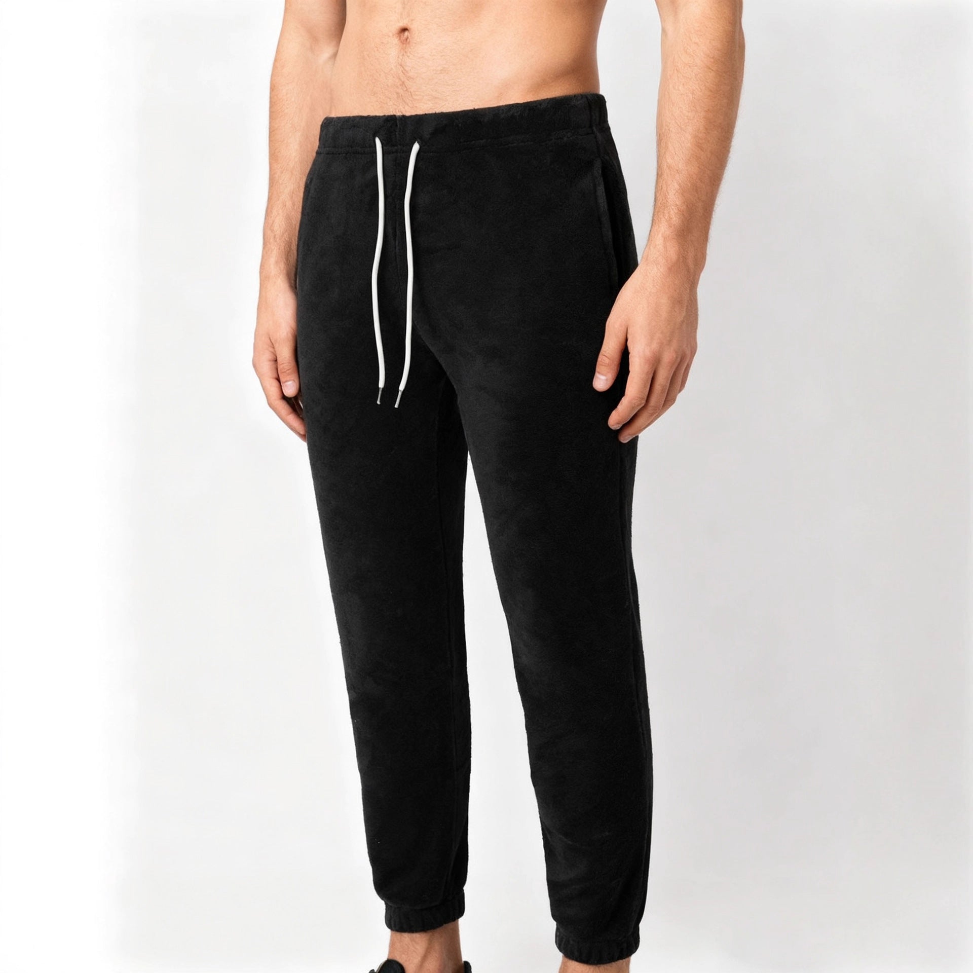 Herren Fleece Jogginghose Bequem Warm - BerlinGlamour