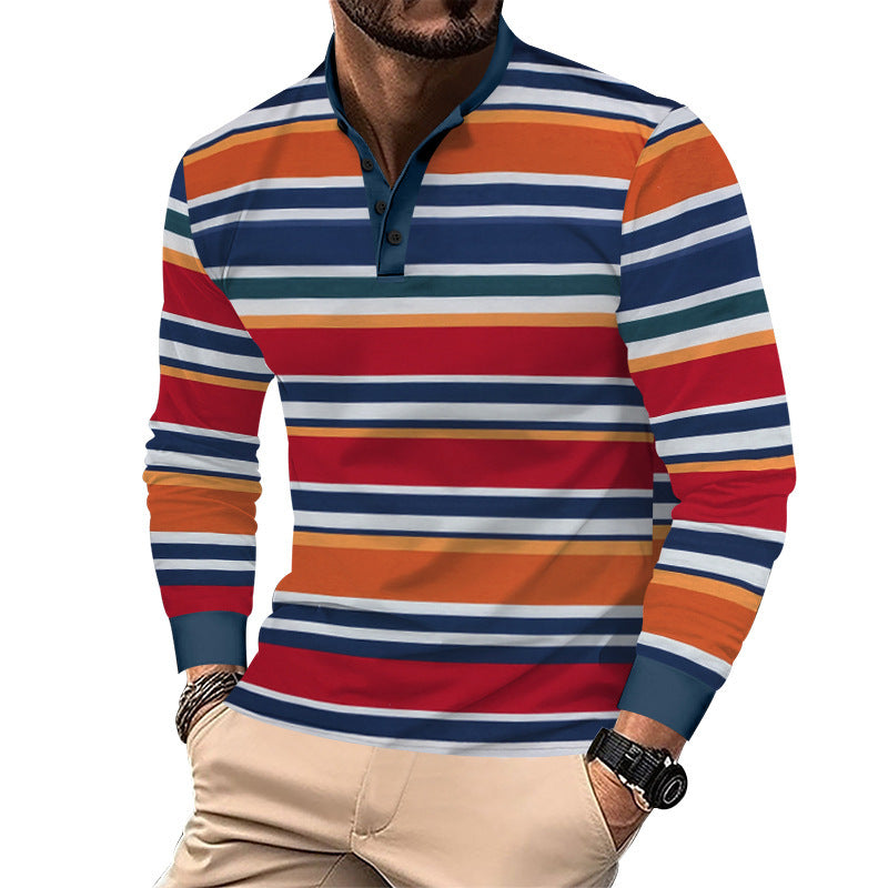 Der neue Titel lautet: Glamour Berlin Langärmliges Herren-Shirt