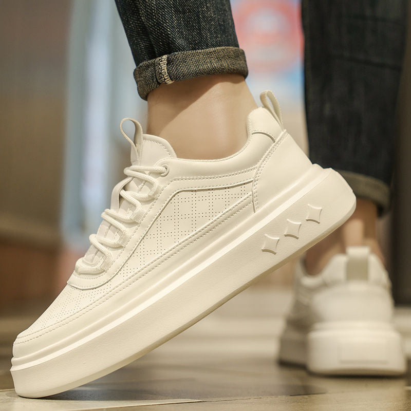 Damen Sneaker Sportlich Perforiert Modern