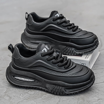 Damen Sneaker mit Luftpolster Komfortschuh Weiß