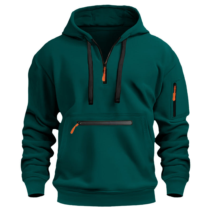 Funktionspullover Herren Sportlich Wasserabweisend