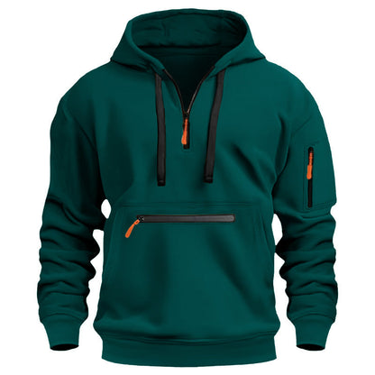 Funktionspullover Herren Sportlich Wasserabweisend