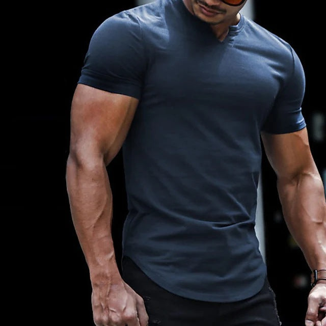 Herren Fitness Shirt Sportlich Leicht