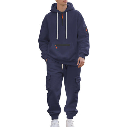 Herren Sportanzug Joggingset Hoodie Komfort Set