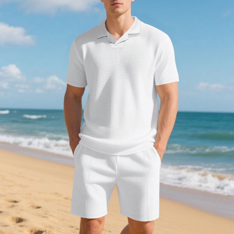 Herren Baumwoll-Set Leicht Bequem Casual
