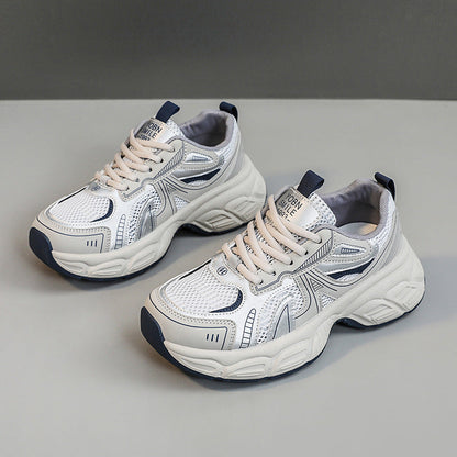 Damen Sneaker Sportlich Atmungsaktiv Trendy Schuhe