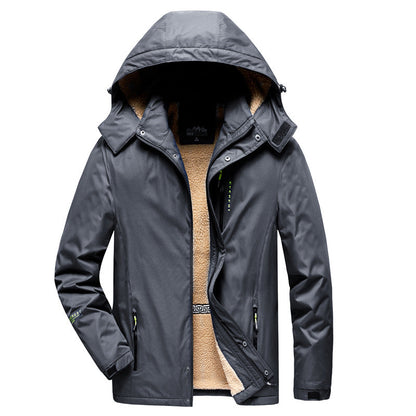 Herren Winterjacke Warm Fleecefutter Praktisch - BerlinGlamour