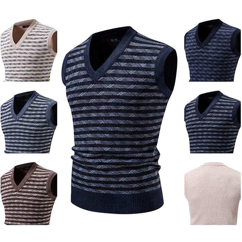 Herren Pullover Ärmellos Stylish Modern - BerlinGlamour