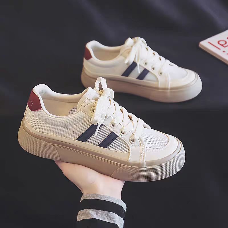 Damen Sneaker Atmungsaktiv Leicht Laufsohle