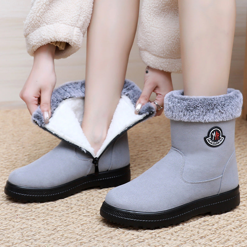 Damen Winterstiefel Warm Weich Innenfutter Rutschfest