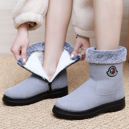 Damen Winterstiefel Warm Weich Innenfutter Rutschfest