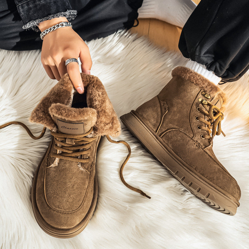 Damen Winterstiefel Warm Isoliert Rutschfest Sportlich - BerlinGlamour