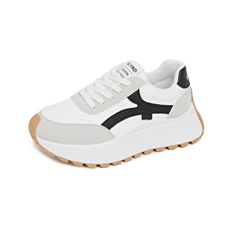 Damen Sneaker Sportlich Chunky Laufsohle Bequem