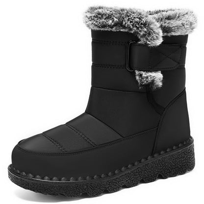 Damen Winterstiefel Warm Kuschelig Futter Rutschfest