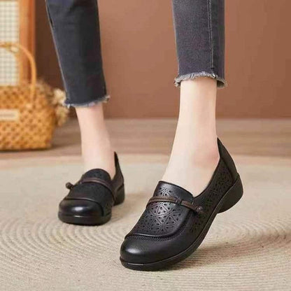 Damen Ballerinas Bequem Flach Schuhe Modern