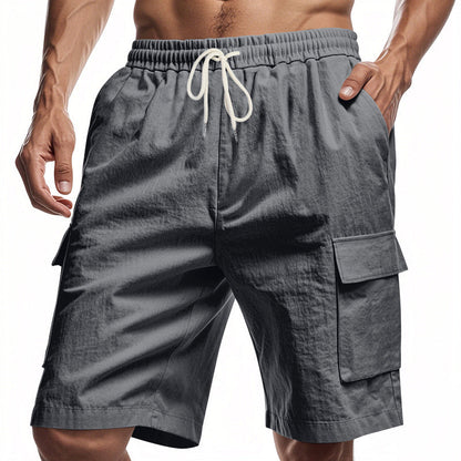 Herren Cargo Shorts Bequem Praktisch Mit Seitentaschen