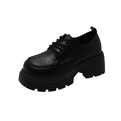 Damen Plateauschuhe Robust Schnürschuhe Modisch