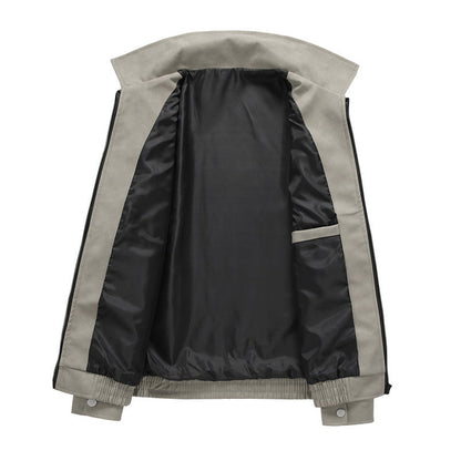Herren Outdoor Jacke Lässig mit Taschen Elastisch