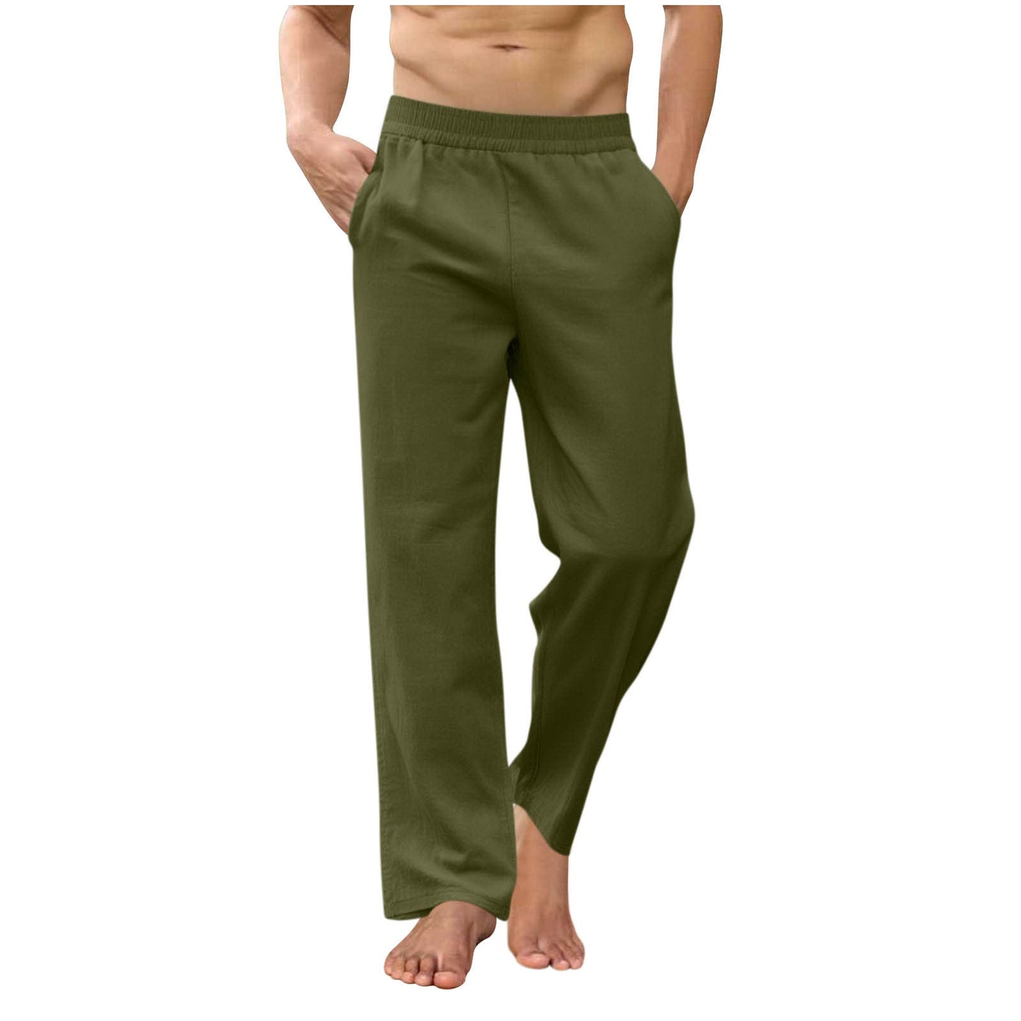 Herren Jogginghose Bequem Freizeit mit Seitentaschen