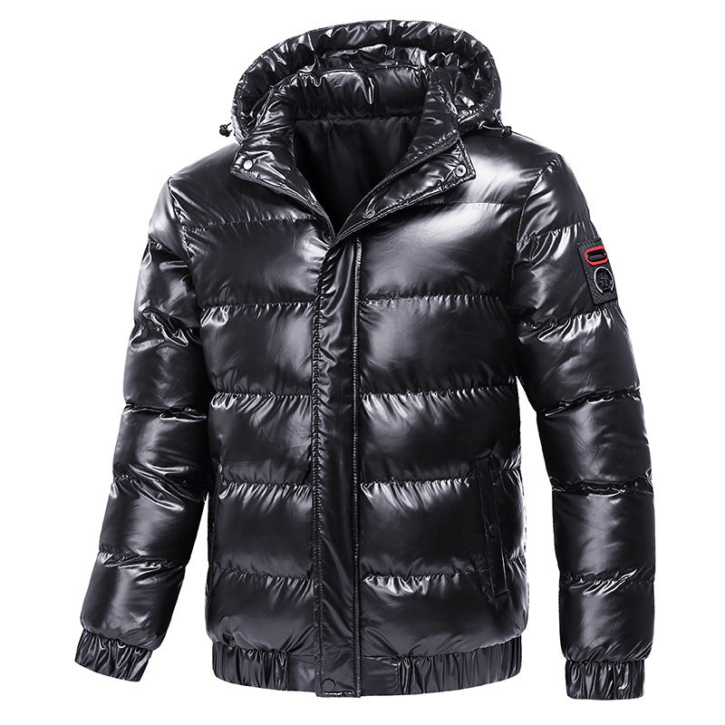 Herren Winterjacke Isolierend Warm Steppdetails Modern