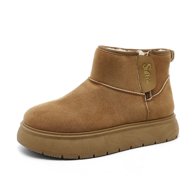 Damen Winterstiefeletten Warm Rutschfest Moderne Mode